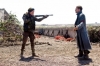 Anton Yelchin y Sam Worthington en una escena de "Terminator Salvation"